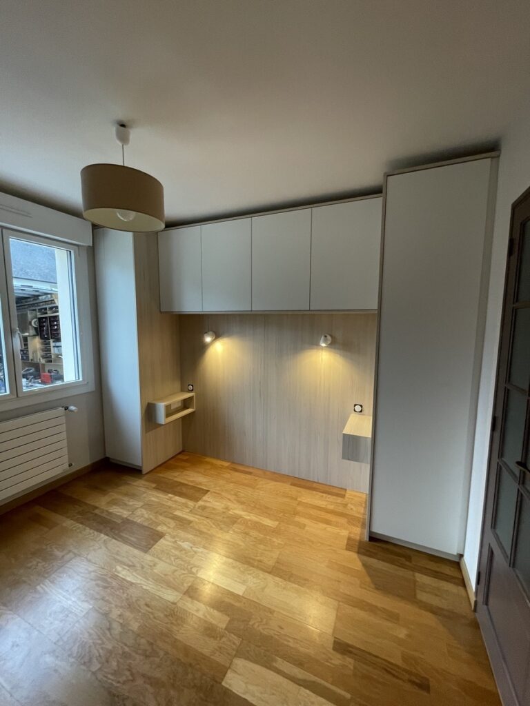 Projet Bette – Chambre parentale avec rangements intégrés