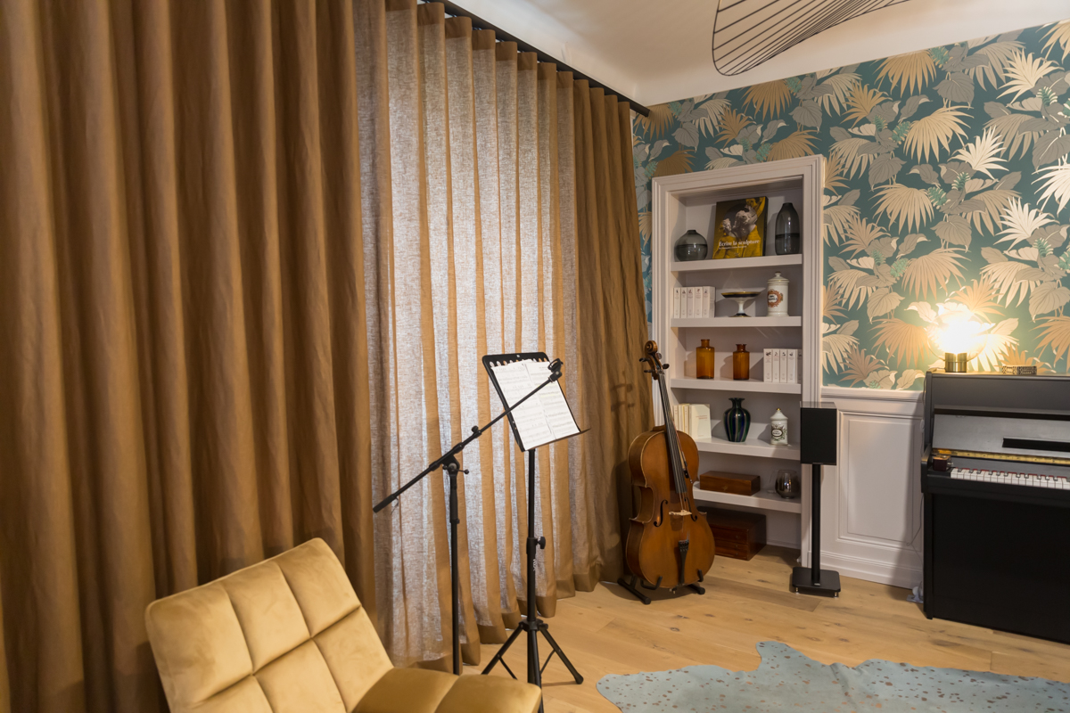 Projet Anne-Sophie – Rénovation d&rsquo;un salon, d&rsquo;un bureau et d&rsquo;un escalier à Rennes