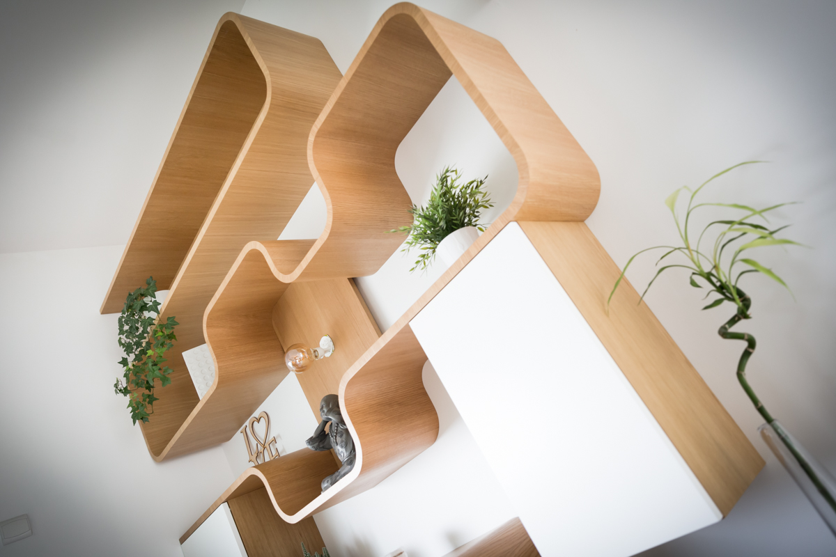 Projet Camille I – Agencement Sur-Mesure Bibliothèque  à Thorigné