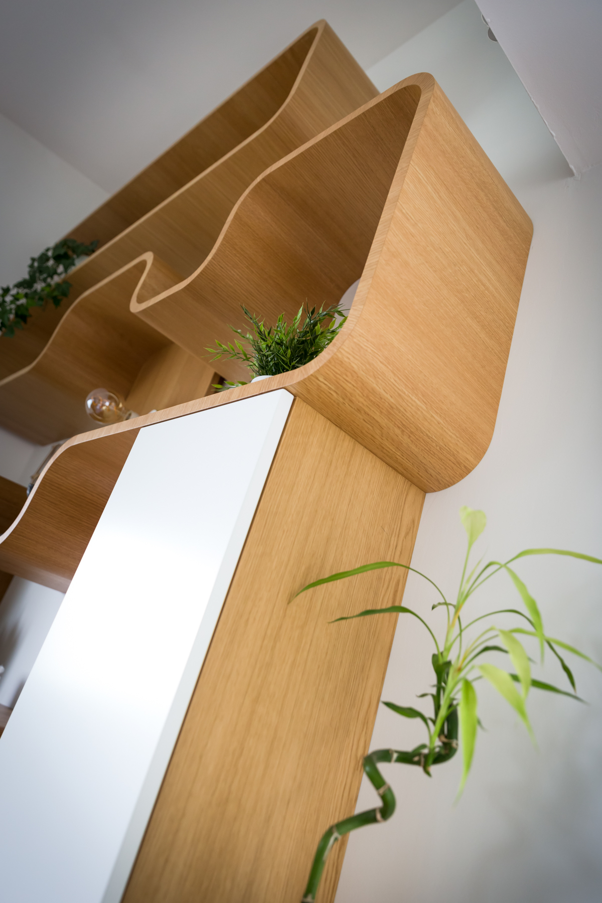 Projet Camille I – Agencement Sur-Mesure Bibliothèque  à Thorigné