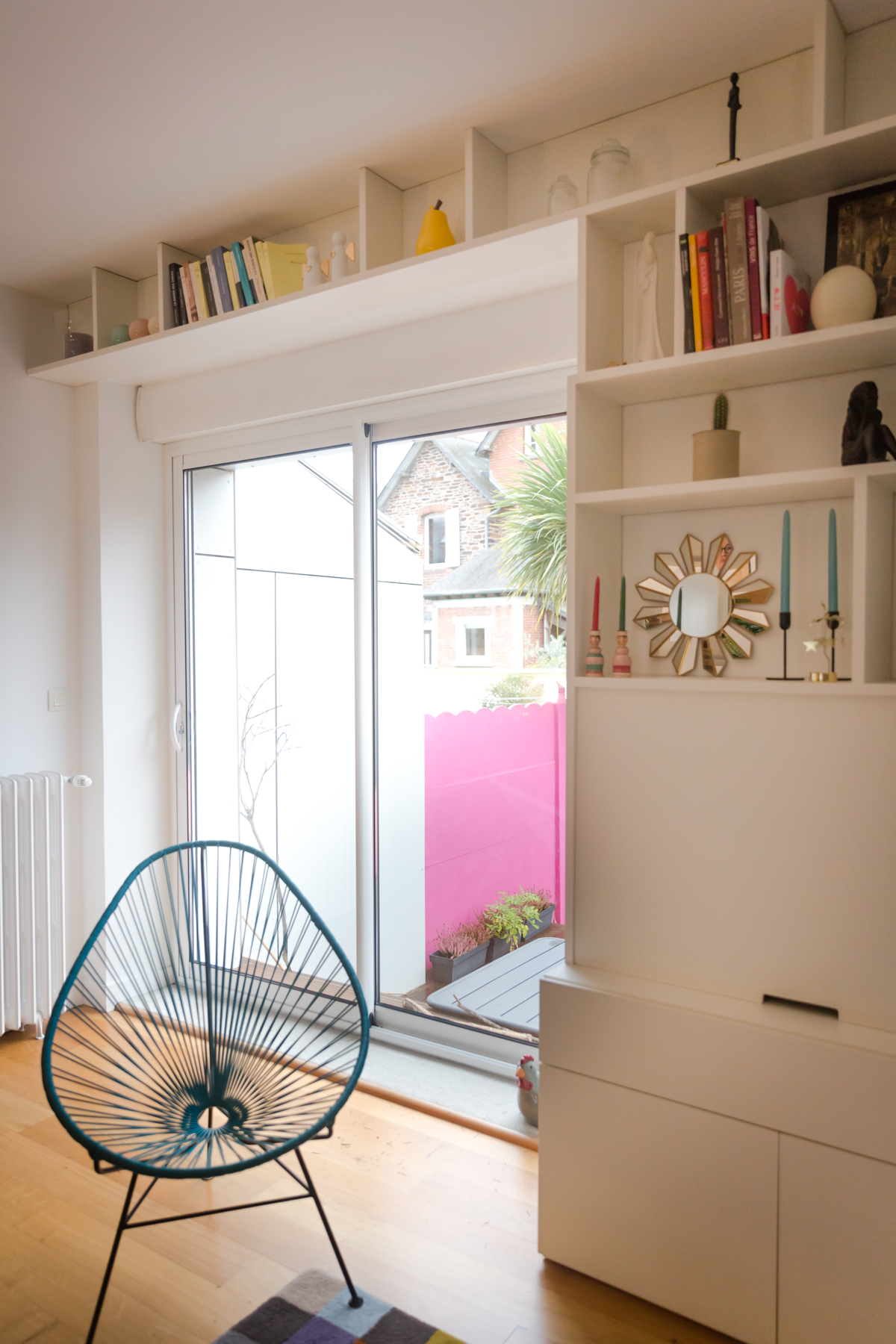 Projet Maureen – Agencement Sur-Mesure Meuble TV & Entrée à Rennes