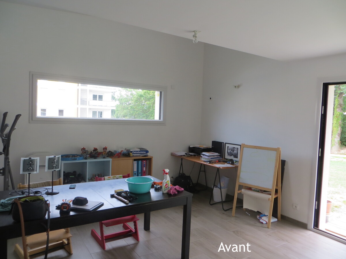 Projet Camille I – Agencement Sur-Mesure Bibliothèque  à Thorigné