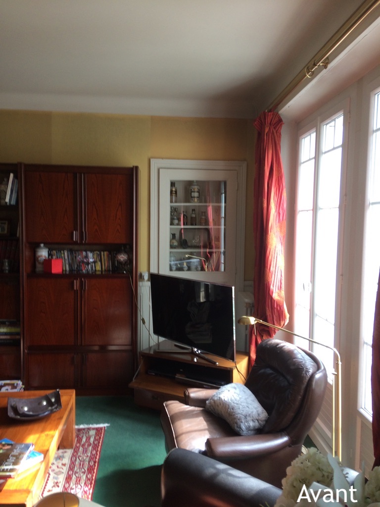 Projet Anne-Sophie – Rénovation d&rsquo;un salon, d&rsquo;un bureau et d&rsquo;un escalier à Rennes