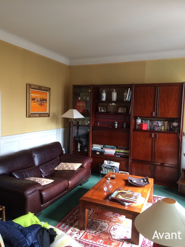 Projet Anne-Sophie – Rénovation d&rsquo;un salon, d&rsquo;un bureau et d&rsquo;un escalier à Rennes