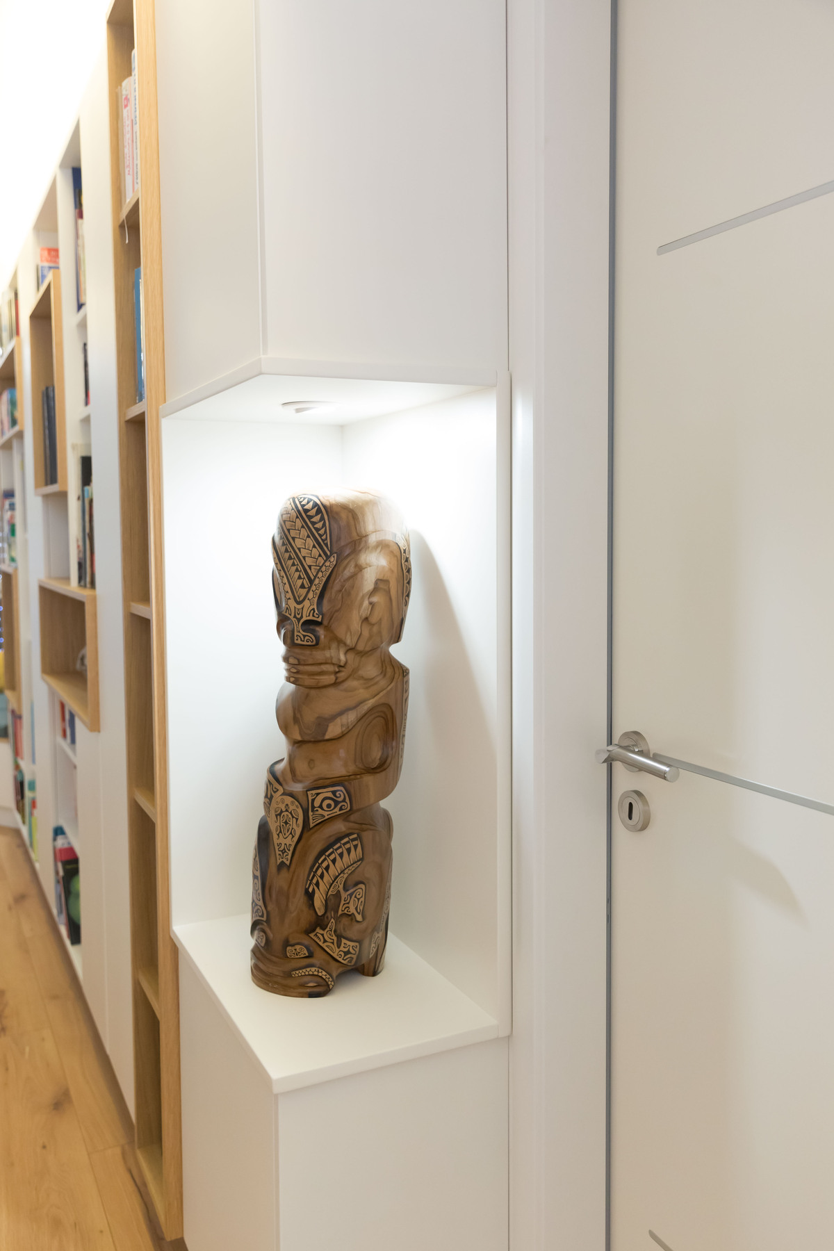 Projet Salma II – Agencement Sur-Mesure Bibliothèque & Arche à Rennes