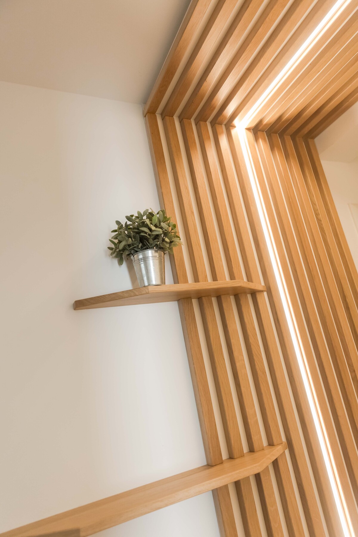 Projet Salma II – Agencement Sur-Mesure Bibliothèque & Arche à Rennes