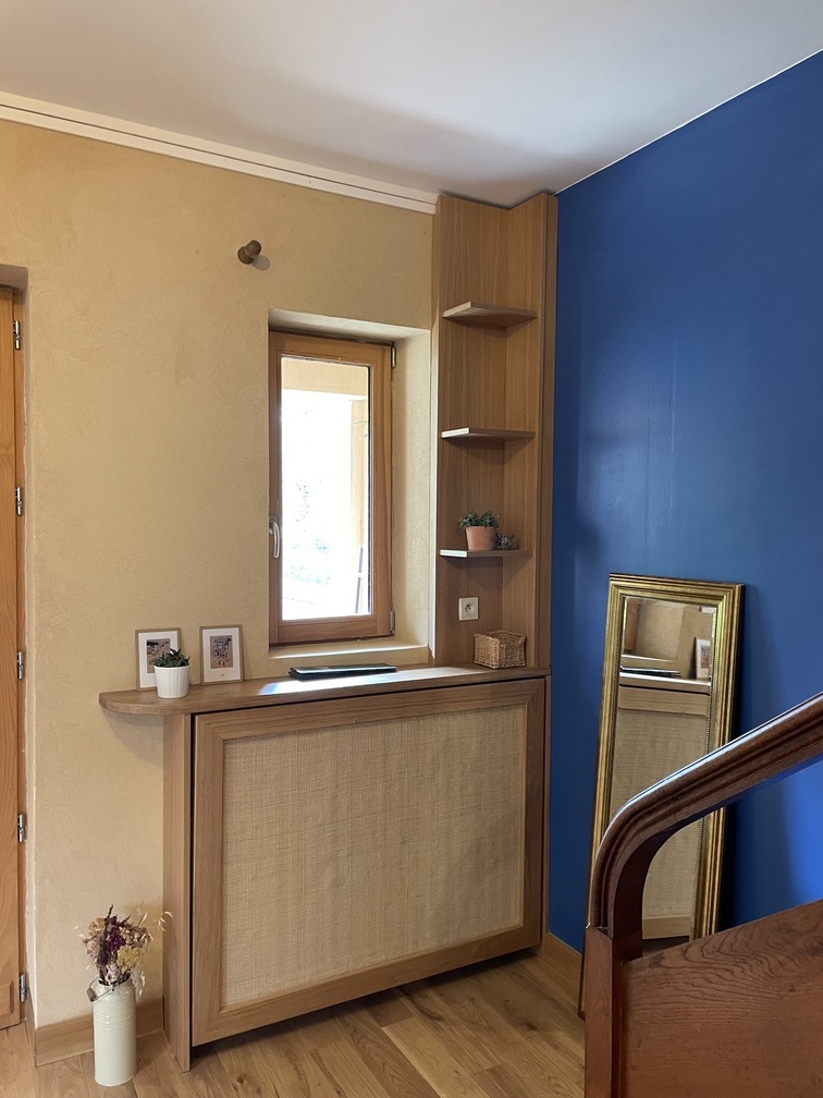 Projet Meryl – Agencement sur mesure d’une entrée à Rennes