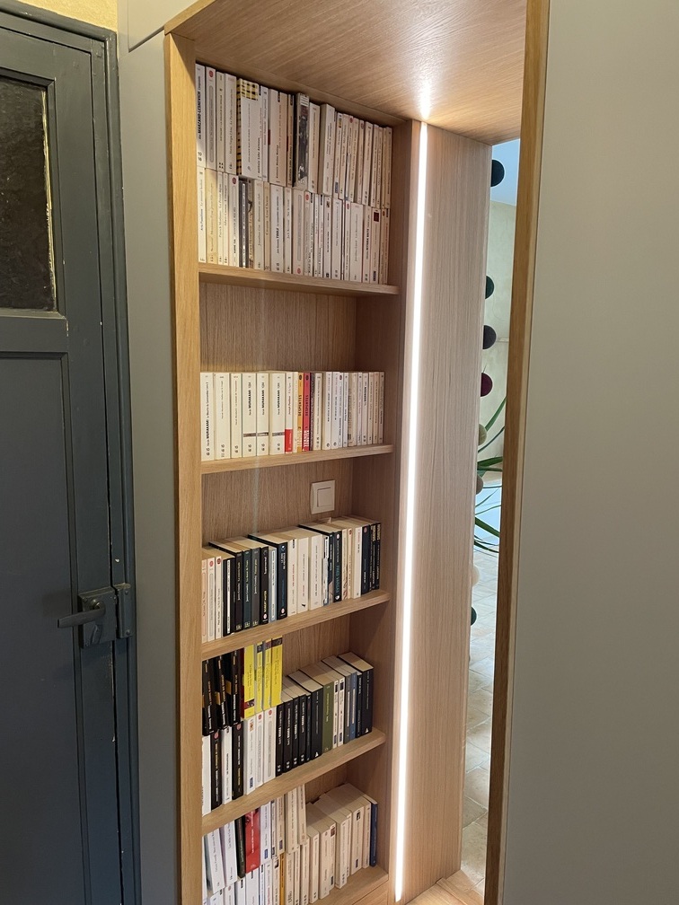 Projet Meryl – Agencement sur mesure d’une entrée à Rennes