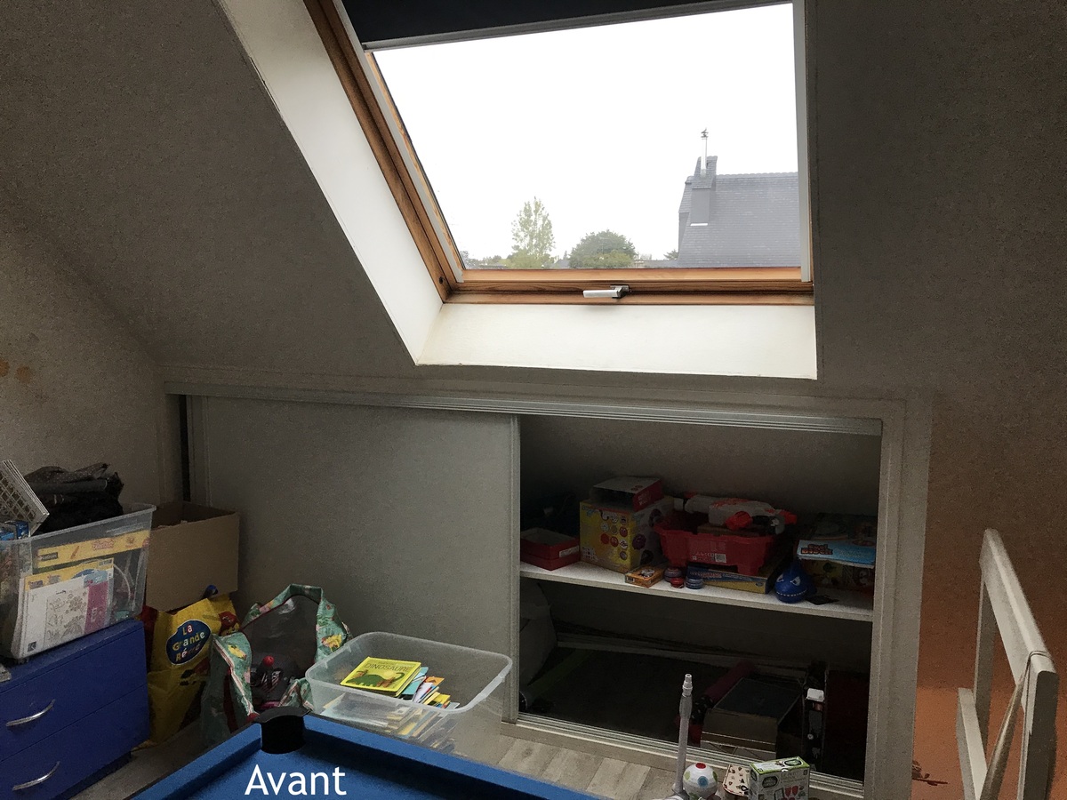 Projet Tilda – Agencement Sur-Mesure d&rsquo;une chambre à Cesson Sévigné