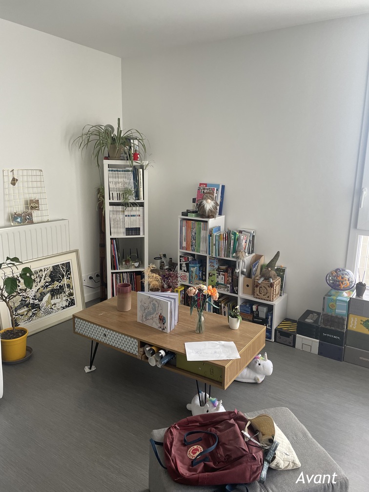 Projet Gabriela – Agencement sur mesure d’une bibliothèque – Rennes