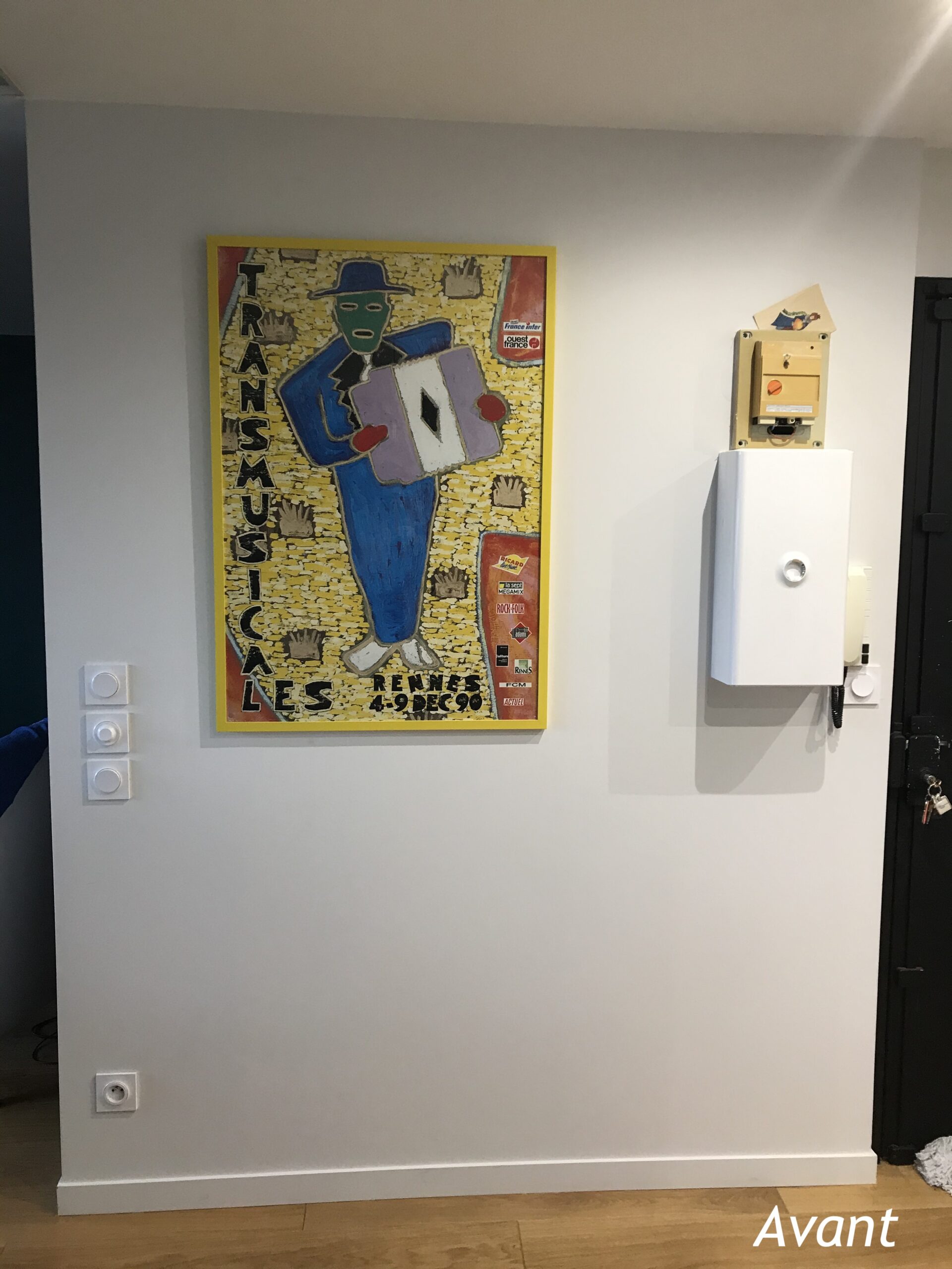 Projet Géraldine – Agencement sur mesure d’une entrée – Rennes