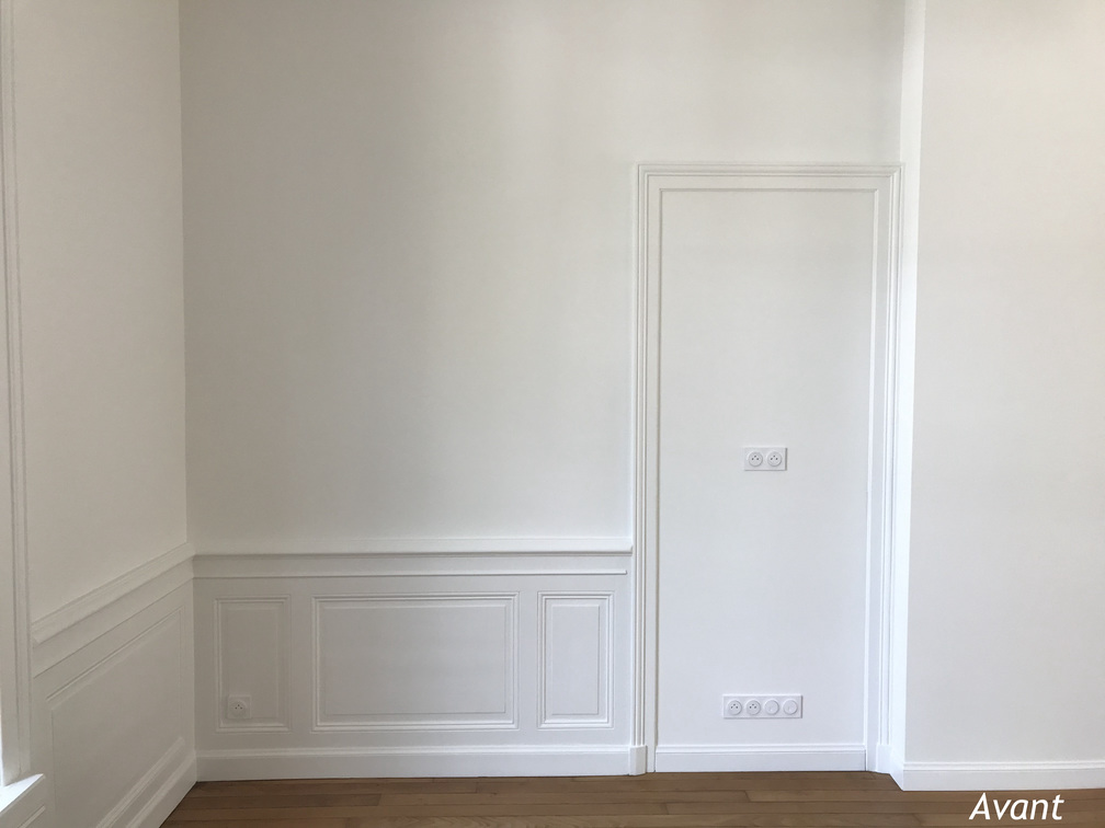 Projet Shannen II – Agencement sur mesure d’un dressing et d’un bureau