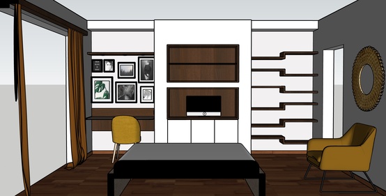 Projet Bette – Chambre parentale avec rangements intégrés