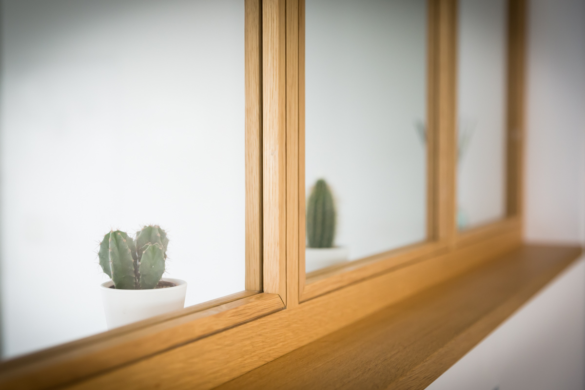 Projet Camille II – Agencement Sur-Mesure Verrière & Meuble de Cuisine à Thorigné