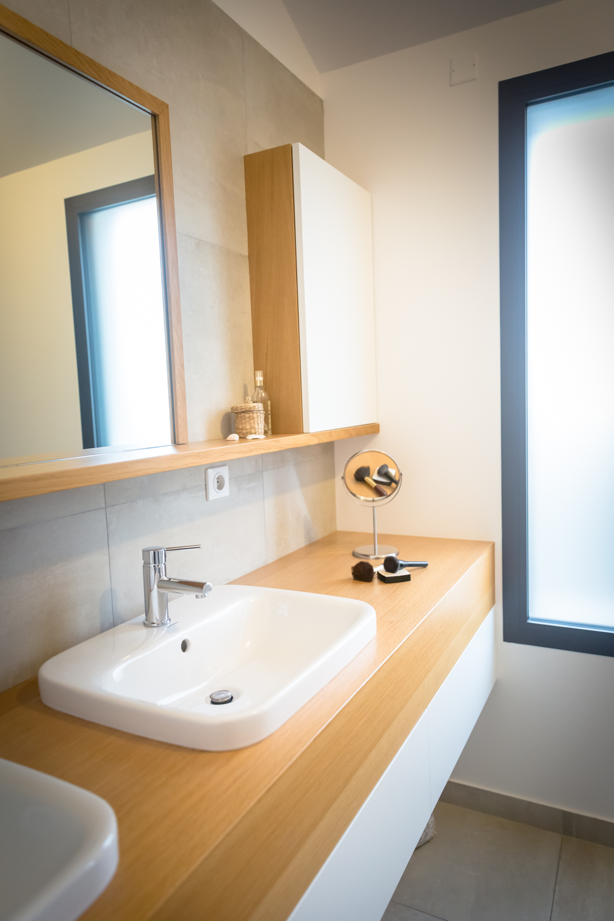 Projet Andie II – Agencement Sur-Mesure d&rsquo;une salle de bain à Saint-Grégoire