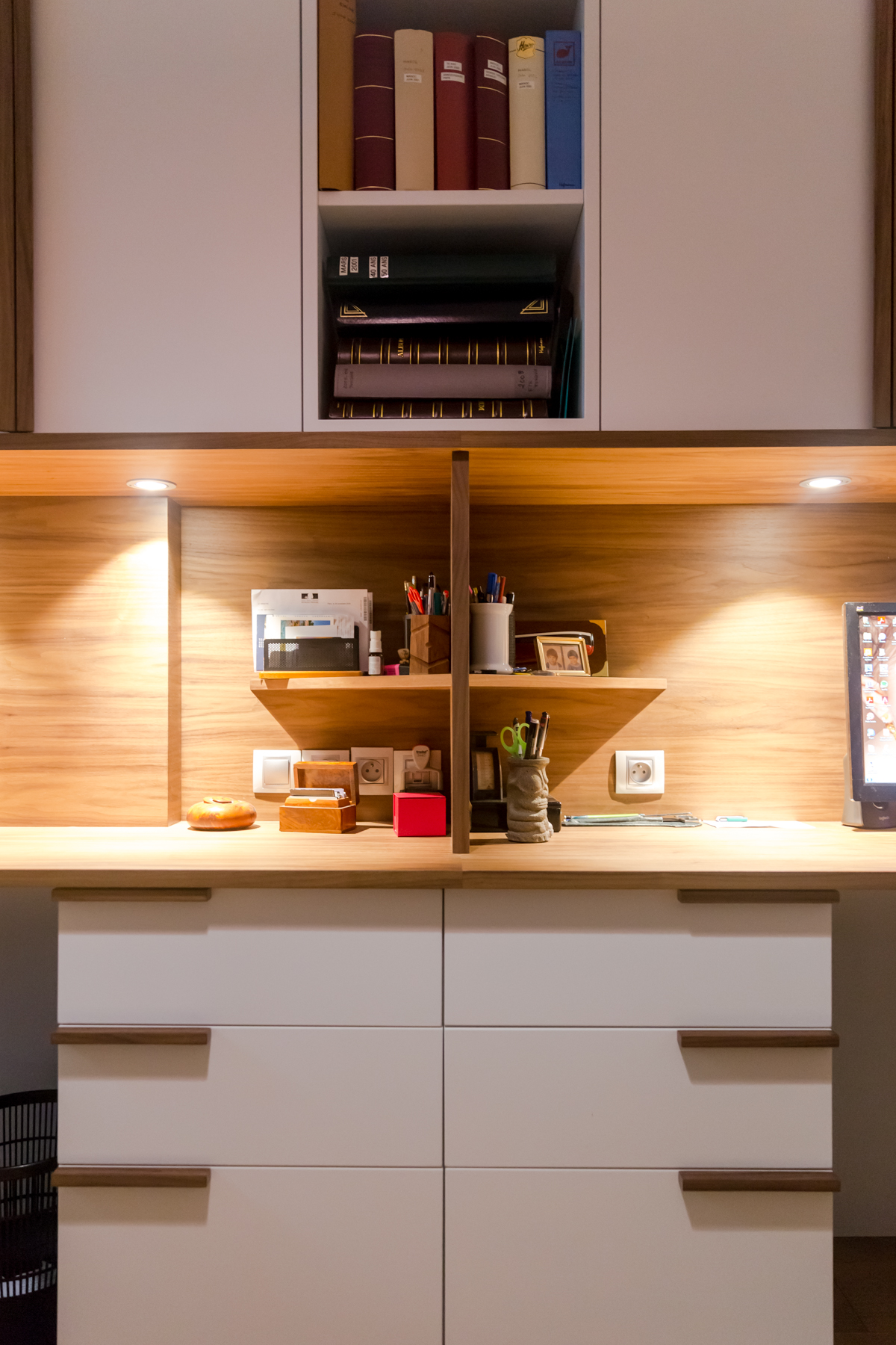 Projet Anne-Sophie – Rénovation d&rsquo;un salon, d&rsquo;un bureau et d&rsquo;un escalier à Rennes