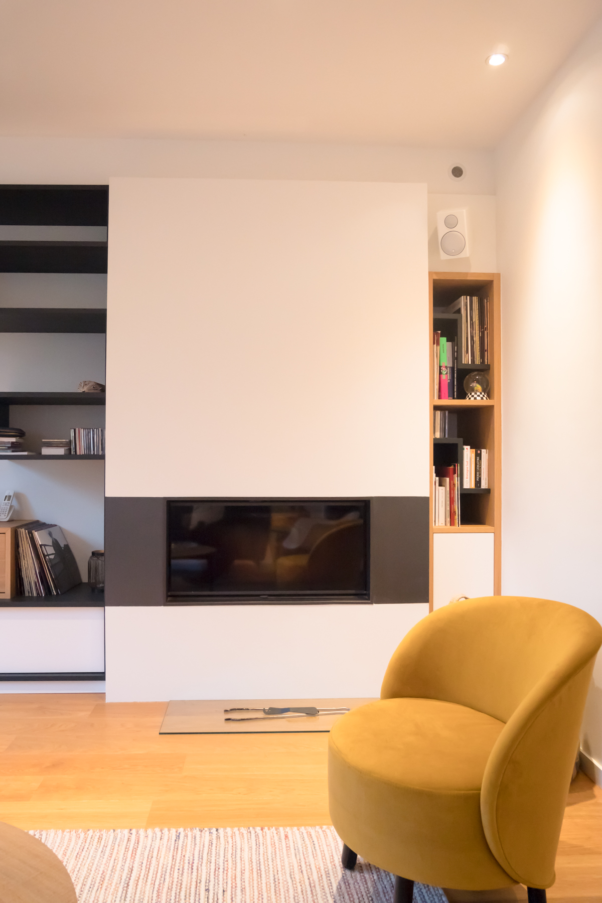 Projet Sylvia – Agencement Sur-Mesure Meuble TV à Cesson-Sévigné